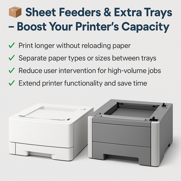Sheet Feeders / Extra Trays - Printer Genie Ltd