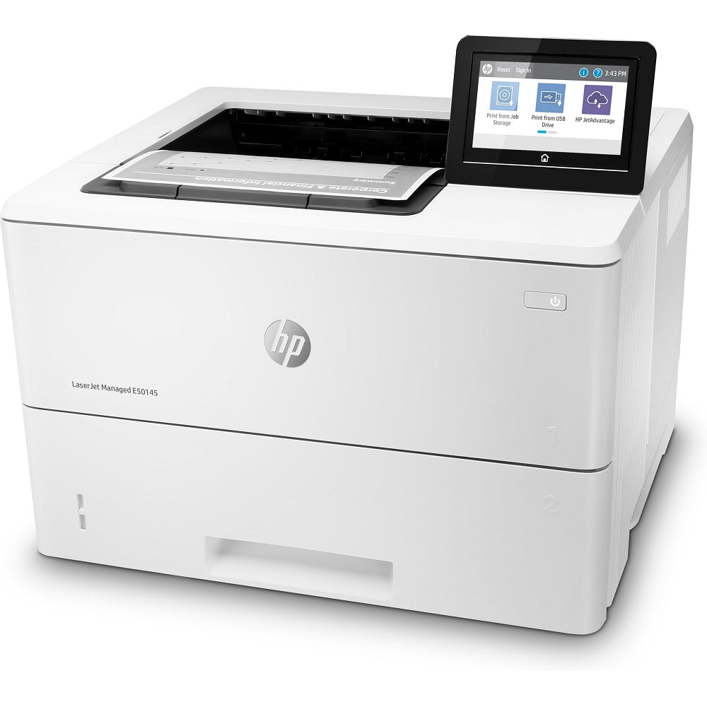 HP LaserJet Managed E50145dn A4 Mono Laser Printer 1PU51A Refurbished