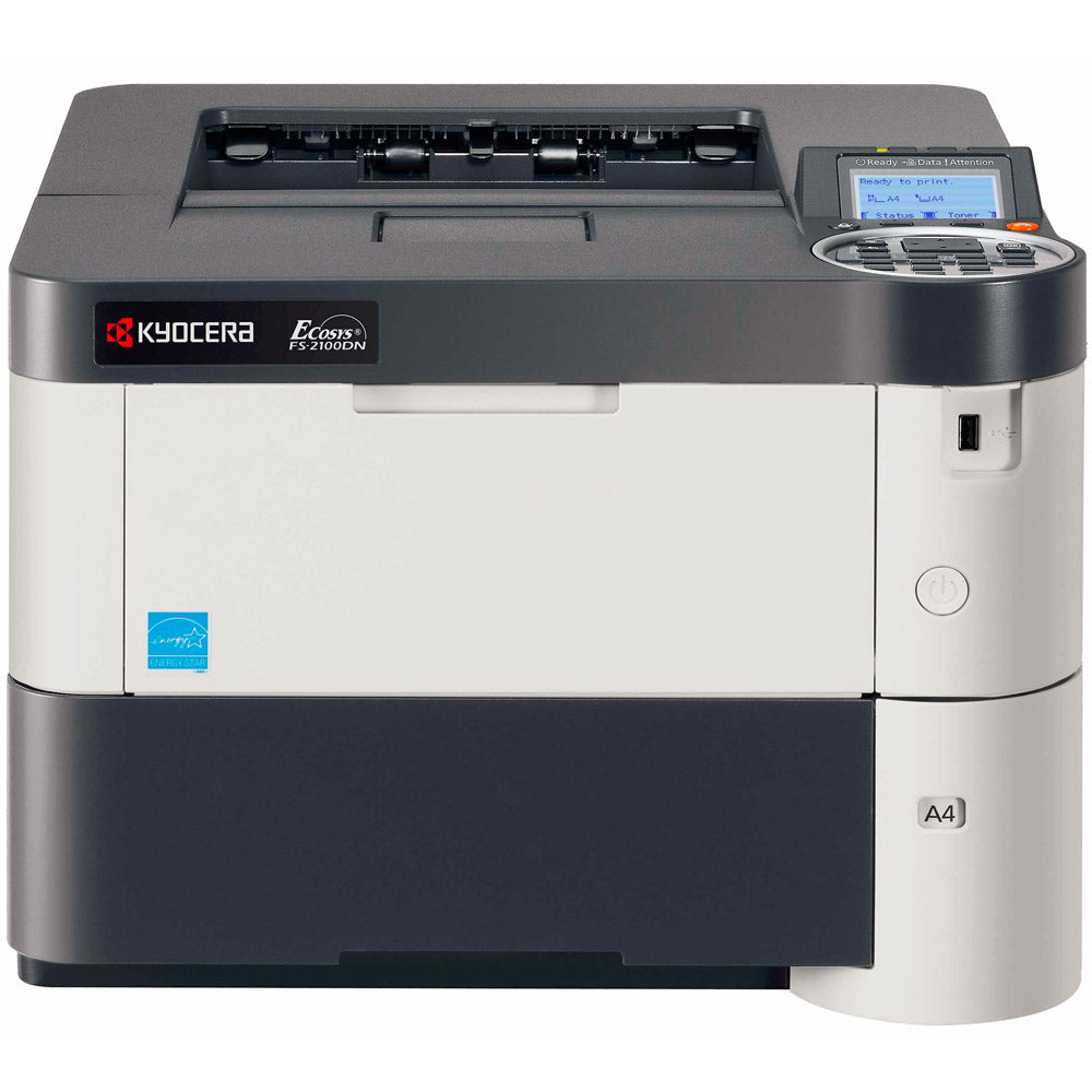Kyocera FS-2100DN A4 Mono Laser Printer page count 198 - Toner 95%