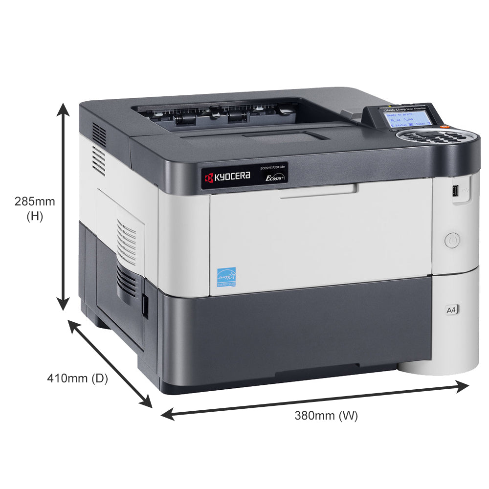 Kyocera ECOSYS P3045dn Fast mono Laser Printer New Open Boxed - Printer Genie Ltd