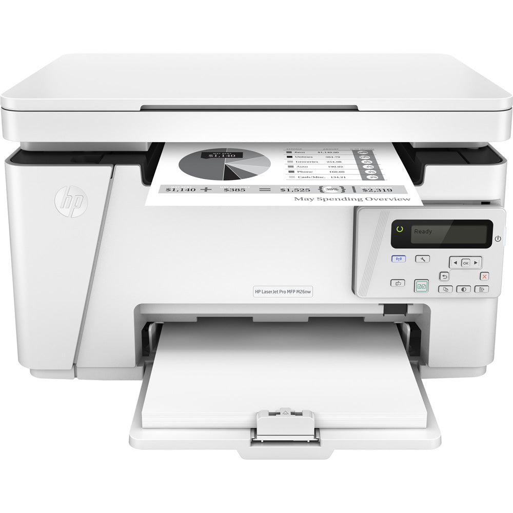 HP LaserJet Pro MFP M26nw A4 Mono Multifunction Laser Printer T0L50A - Printer Genie Ltd