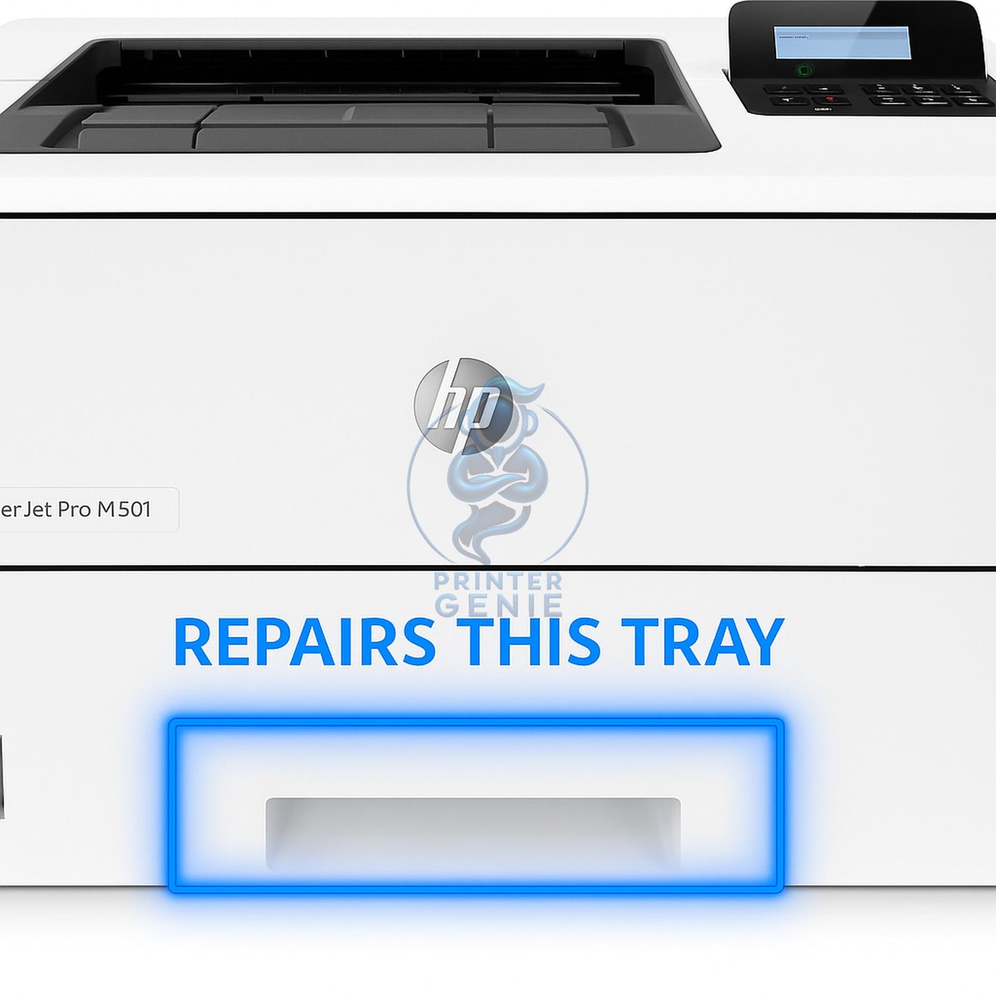 HP LaserJet M501 Series Tray 2 Paper Jam Repair Kit – Easy Install Support Available - Printer Genie Ltd