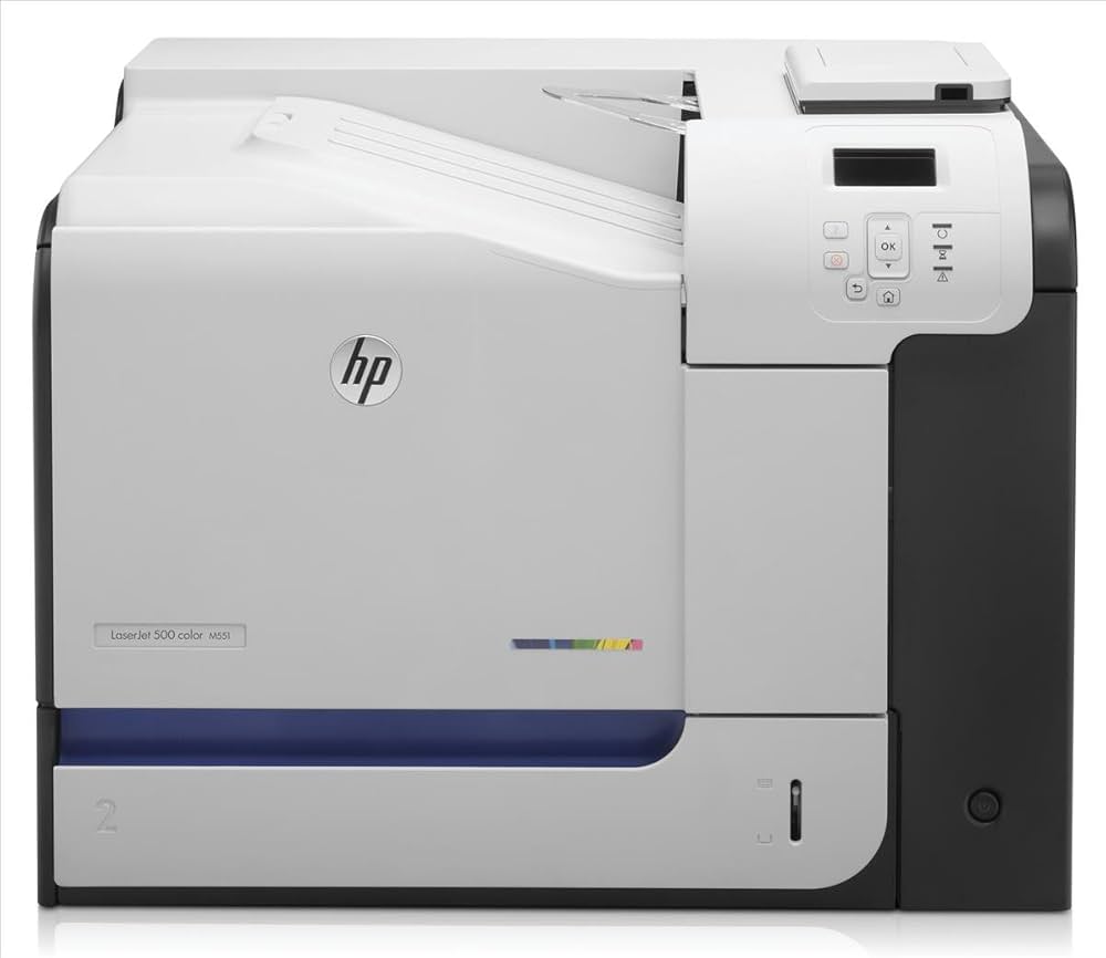 HP LaserJet Enterprise 500 colour M551dn – A4 Colour Laser Printer Duplex + Network