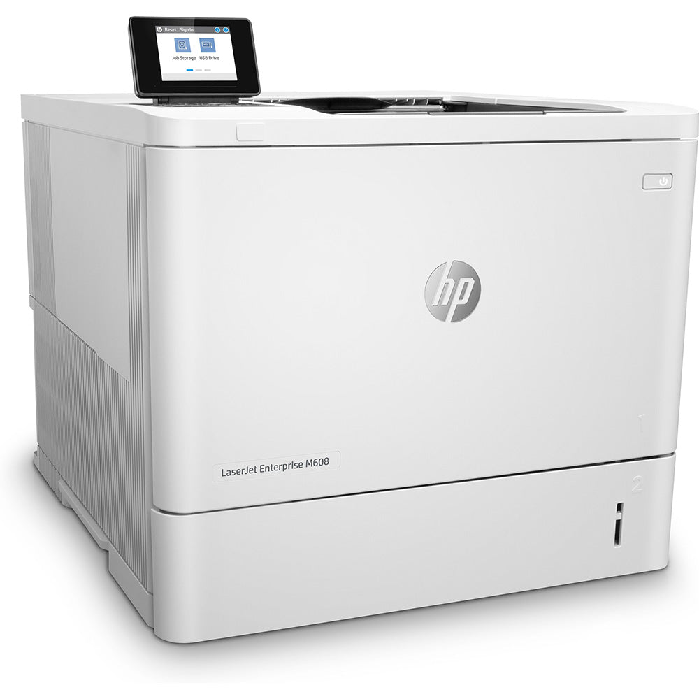 HP LaserJet Enterprise M608dn Very Low Page Count with New toner