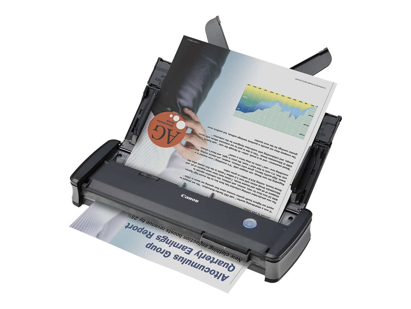 Canon P-215II Portable Duplex Scanner — New Open Box — 1-Year Warranty