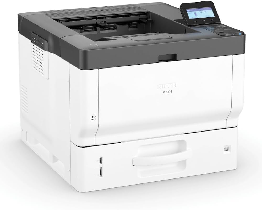 Ricoh P 501 A4 Mono Laser Printer Fast Low page count 100% Toner