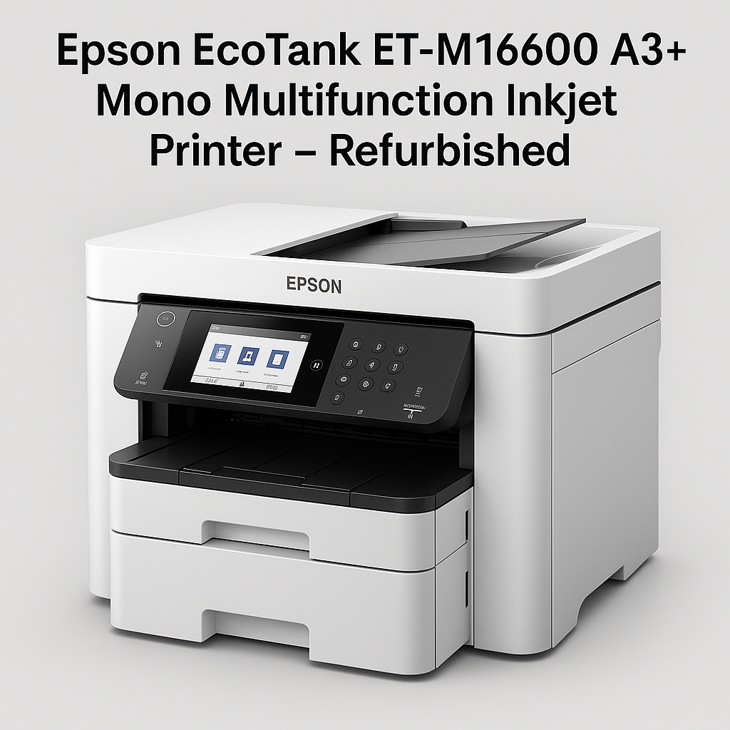 Epson EcoTank ET‑M16600 A3+ Mono Inkjet MFP – 32ppm, Duplex Print Scan Copy
