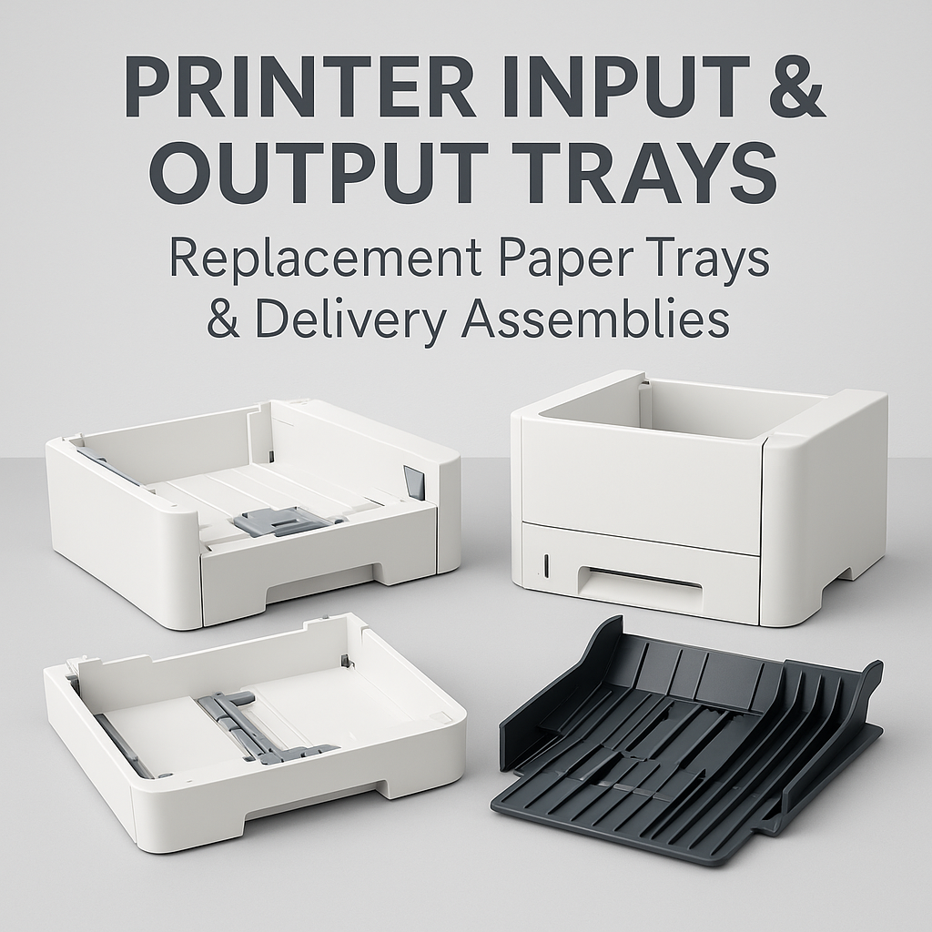 Printer Input & Output Trays – Replacement Paper Trays & Delivery Assemblies