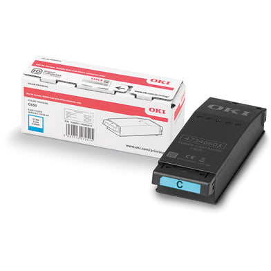 OKI C650 OEM cyan toner cartridge 09006127