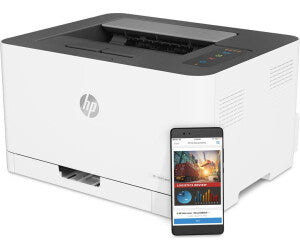 HP Colour Laser 150nw A4 Colour Laser Printer with New toners