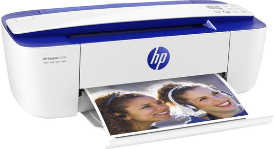 HP DeskJet 3760 A4 Colour Inkjet Multifunction Printer with new inks