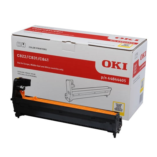 OKI Yellow Drum (30,000 Pages) — Genuine OKI 44844405