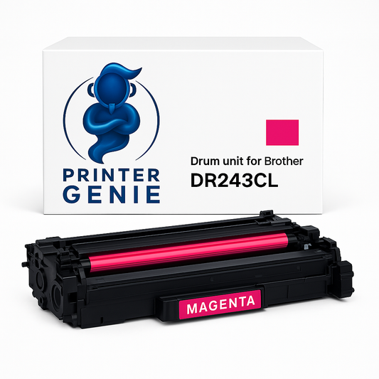 Printer Genie Drum Unit for Brother DR243CL Magenta (18k Yield) – Easy Install Support Available