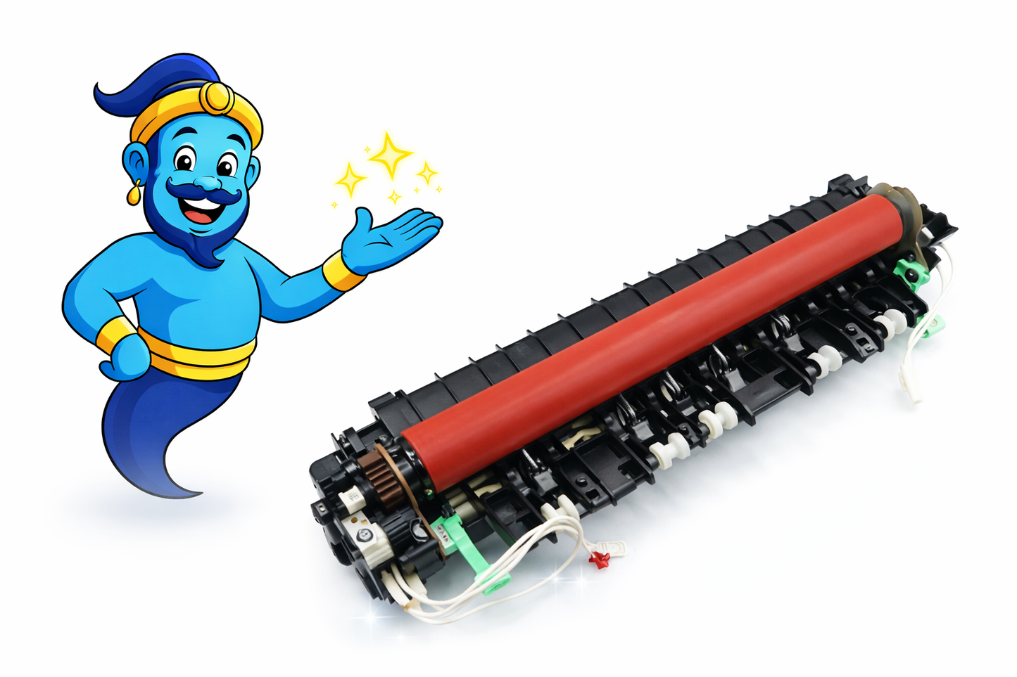 Brother LY3704001 Fuser Unit Refurbished fixing assembly with red roller for HL2130 HL2270DW HL3140CW laser printers