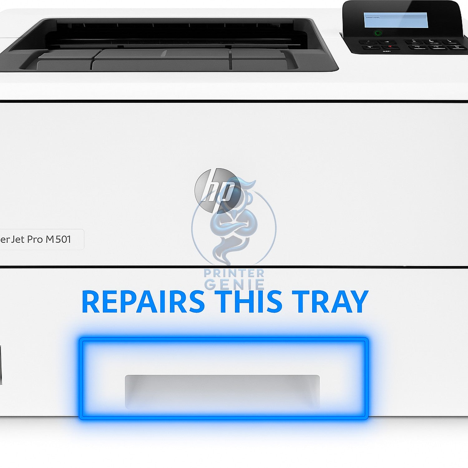 HP LaserJet M501 Series Tray 2 Paper Jam Repair Kit – Easy Install Support Available - Printer Genie Ltd