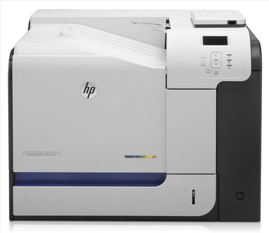 HP Laserjet Enterprise 500 colour M551n A4 Colour Laser with new toners
