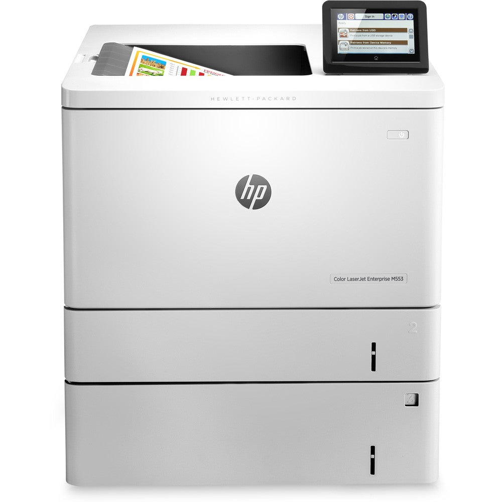 HP Colour LaserJet Enterprise M553x A4 Colour Laser Printer B5L26A Refurbished - Printer Genie Ltd