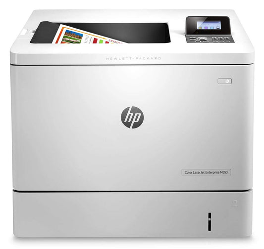 HP Colour LaserJet Enterprise M553n A4 Colour Laser Printer B5L24A Refurbished - Printer Genie Ltd