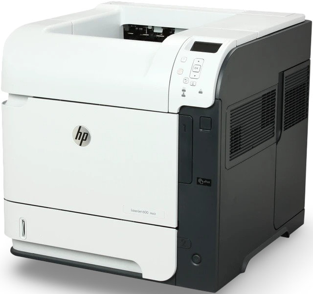 HP LaserJet Enterprise 600 M603dn Laser Printer — 1-Year Warranty & New Toner