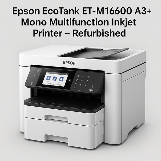 Epson EcoTank ET‑M16600 A3+ Mono Inkjet MFP – 32ppm, Duplex Print Scan Copy