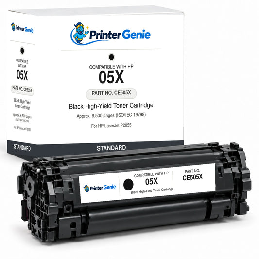 Compatible HP 05X Black Print Cartridge (6,500 Pages) CE505X